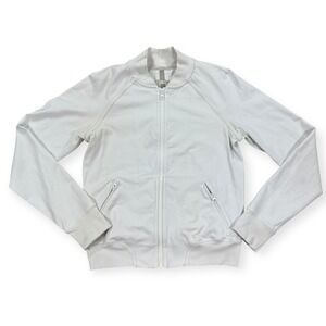 Lululemon Jacket Women's Size‎ 6 White Om Me Home Activewear Yoga